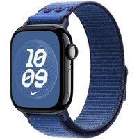 Apple Watch 42/41/40/38mm Blue Ribbon prevliekací športový remienok Nike - Remienky