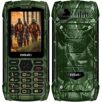 EVOLVEO StrongPhone H1 vodotesný odolný Dual SIM telefón lovecká kamufláž - Mobilné telefóny