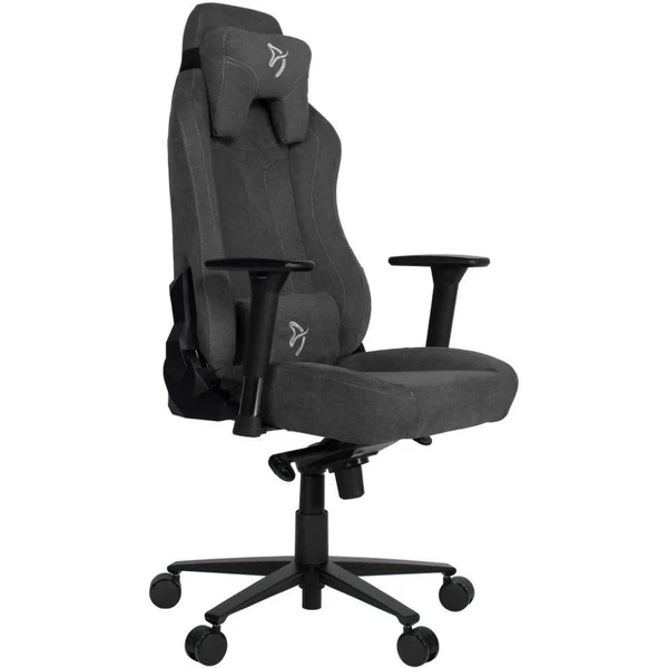 AROZZI VERNAZZA Soft Fabric herná stolička tmavošedá - Stoličky - Hlavný obrázok