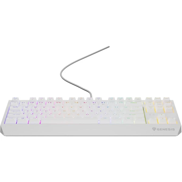 Genesis THOR 230 TKL RGB mechanická klávesnica biela Outemu Brown - Klávesnice - Obrázok Y2I5000O01