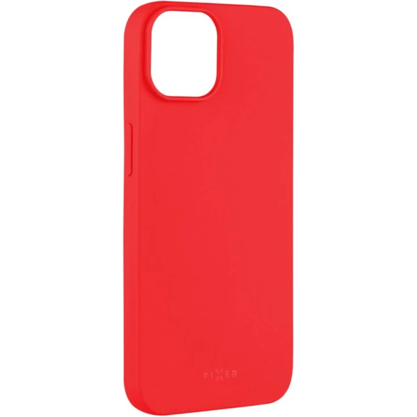 Zadný pogumovaný kryt FIXED Story pre Apple iPhone 14, červený - Puzdra - Hlavný obrázok