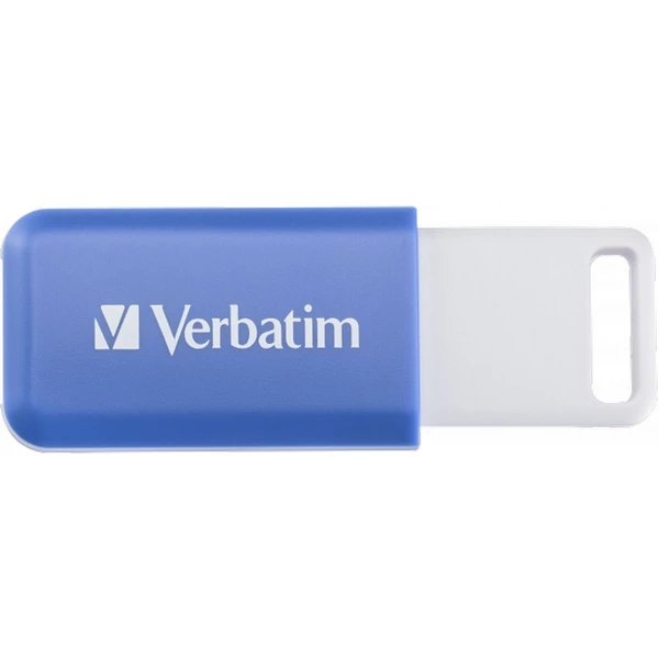 VERBATIM Flash Disk 64GB DataBar USB 2.0 Drive, modrý - Flashdisky - Obrázok Y2R2000P01