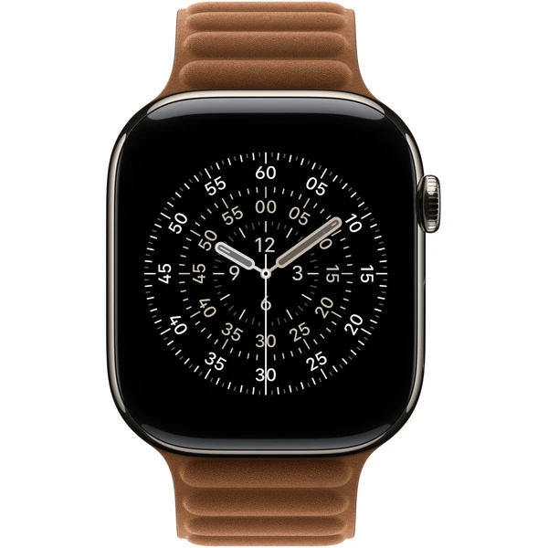 Apple Watch 49/46/45/44mm karamelový magnetický ťah S/M - Remienky - Obrázok Y31I000K01
