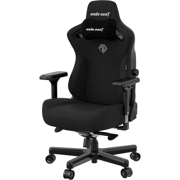 Anda Seat Kaiser Series 3 XL látkové herné kreslo čierne - Stoličky - Obrázok Y354000P01