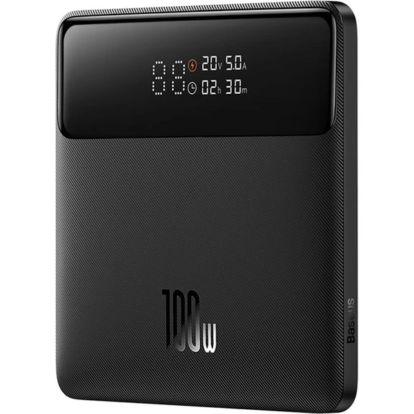 Powerbanka Baseus Blade 20000mAh 100W s digitálnym displejom a káblom USB-C/USB-C biela - Powerbanky - Obrázok Y3AE000N01