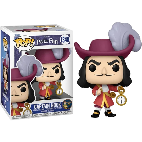 Funko POP! #1348 Disney: Peter Pan 70th - Captain Hook - Funko POP! - Hlavný obrázok