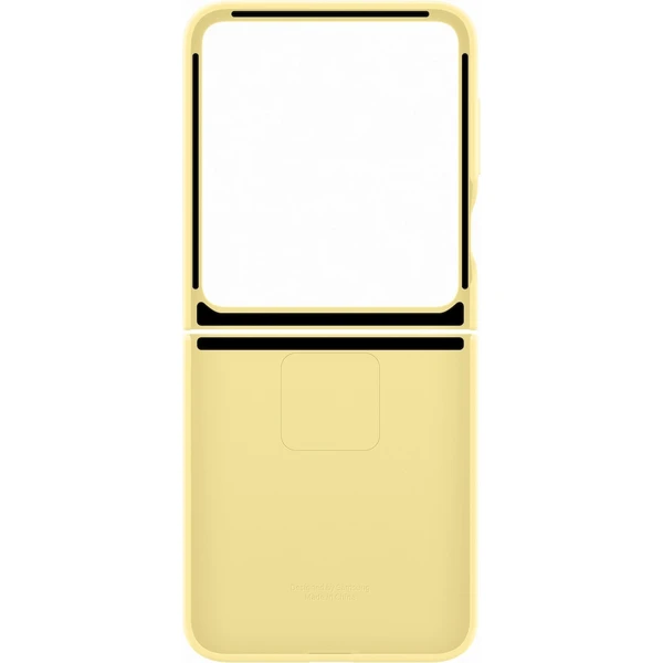 Samsung Silicone Case kryt Galaxy Z Flip6 žltý - Puzdra - Obrázok Y3E7000L01