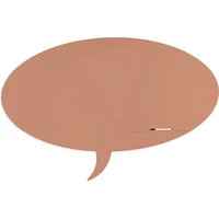 Rocada Skin Shape Talk 6440-3012 magnetická tabuľa červenobéžová RAL 3012 - Magnetické tabule