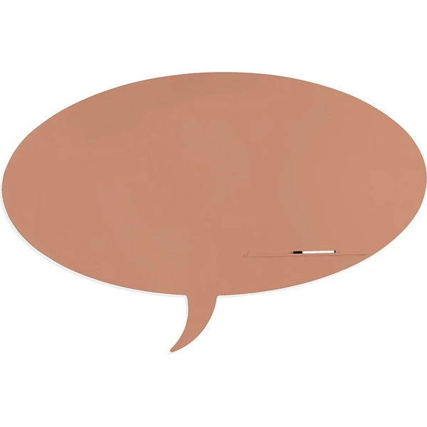 Rocada Skin Shape Talk 6440-3012 magnetická tabuľa červenobéžová RAL 3012 - Magnetické tabule - Hlavný obrázok