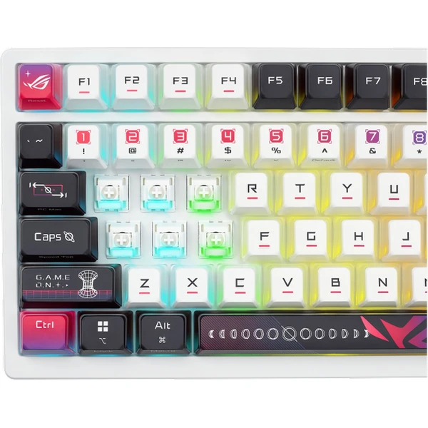 ASUS ROG AZOTH X bezdrôtová herná klávesnica US farebná - Klávesnice - Obrázok Y3KE000K01