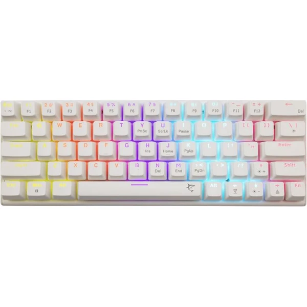White Shark WAKIZASHI 2 herná mechanická klávesnica (US) biela - Klávesnice - Hlavný obrázok