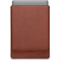 Woolnut kožené púzdro MacBook Pro 13"/MacBook Air 13" hnedé - Puzdra