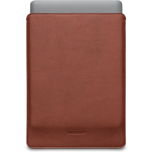 Woolnut kožené púzdro MacBook Pro 13"/MacBook Air 13" hnedé - Puzdra - Hlavný obrázok