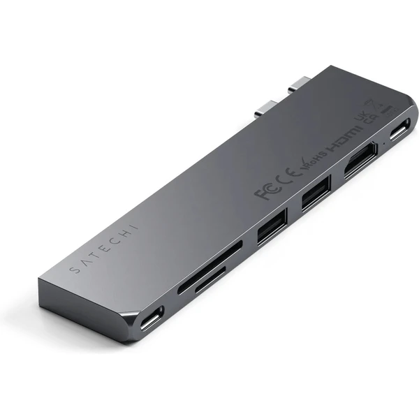 Satechi Pro Hub Slim vesmirně šedý - USB huby - Obrázok Y3T1000701