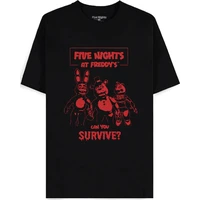 Tričko Five Nights At Freddy's - Can You Survive M - Tričká