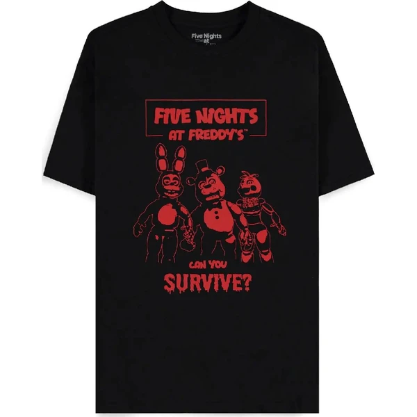 Tričko Five Nights At Freddy's - Can You Survive XL - Tričká - Hlavný obrázok