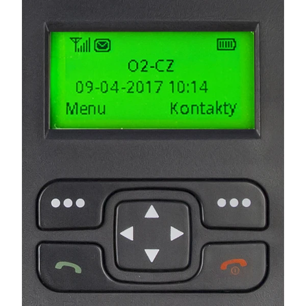 ALIGATOR T100 stolný GSM telefón čierny - Mobilné telefóny - Obrázok Y3VR000501