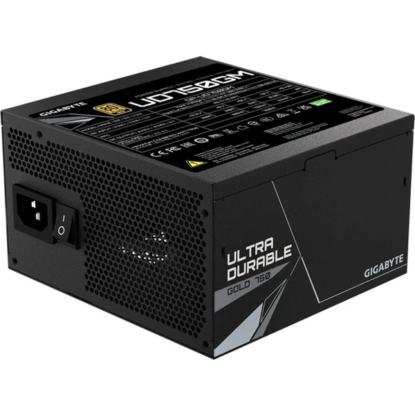 GIGABYTE 750W 80PLUS Gold Modular UD - Zdroje - Obrázok Y3X6000N01