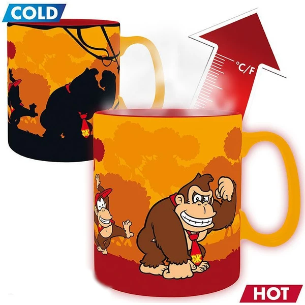 Hrnček Donkey Kong 460 ml (meniaci sa motív) - Hrnčeky - Hlavný obrázok