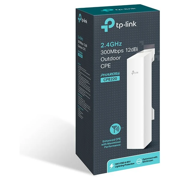 TP-Link CPE220 vonkajší prístupový bod biely - Access pointy - Obrázok Y40C100501