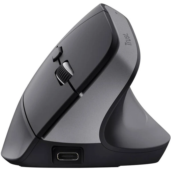 Trust BAYO+ bezdrôtová ergonomická myš čierna - Myši - Obrázok Y417000O01