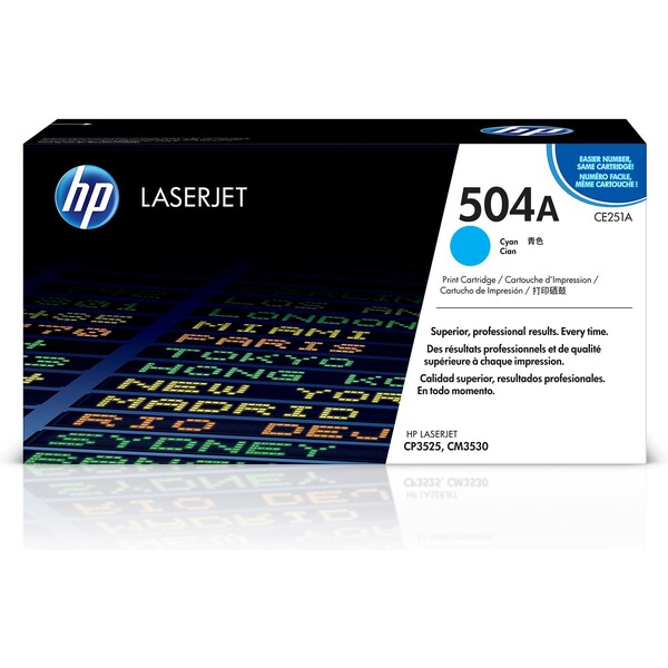 E-shop HP CE251A č. 504A Azúrová originálna