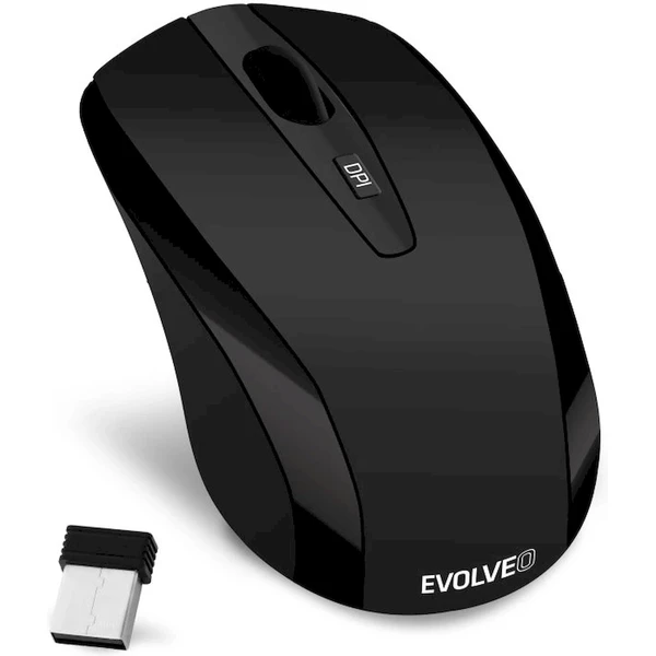 EVOLVEO WML-306B bezdrôtová myš čierna - Myši - Obrázok Y45D000N01