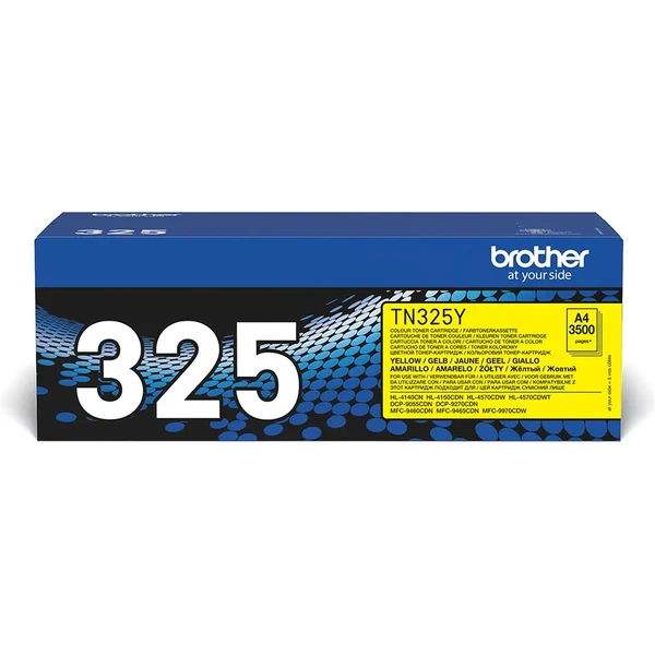 Brother TN325Y tonerová kazeta žltá - Tonery - Obrázok Y4AE000L01
