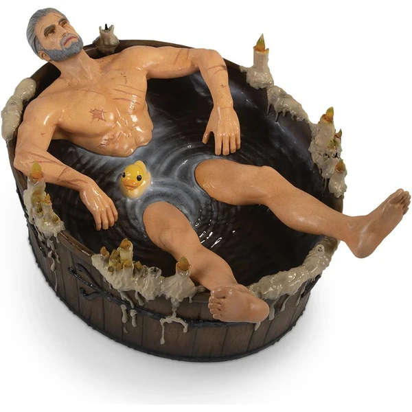 Soška Dark Horse The Witcher 3: Wild Hunt - Geralt in the Bath - Sochy a sošky - Hlavný obrázok