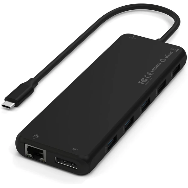 Satechi 13v1 USB-C adaptér s displejovým multiportom čierny - USB huby - Obrázok Y4BF000O01