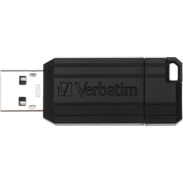 VERBATIM Flash Disk 8GB Store 'n' Go PinStripe, čierny - Flashdisky - Obrázok Y4R2000P01