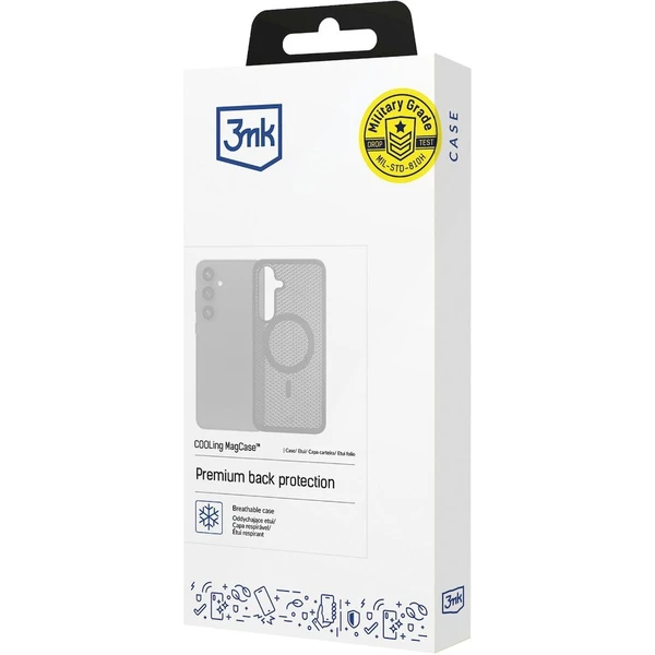 3mk ochranný kryt COOLing MagCase pre Samsung Galaxy S25+ - Puzdra - Hlavný obrázok