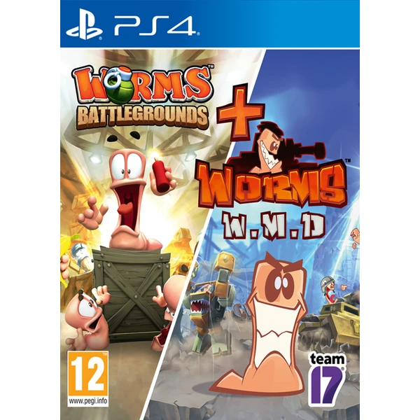 Worms Battlegrounds + Worms W.M.D (PS4) - Hry na PS4 - Hlavný obrázok