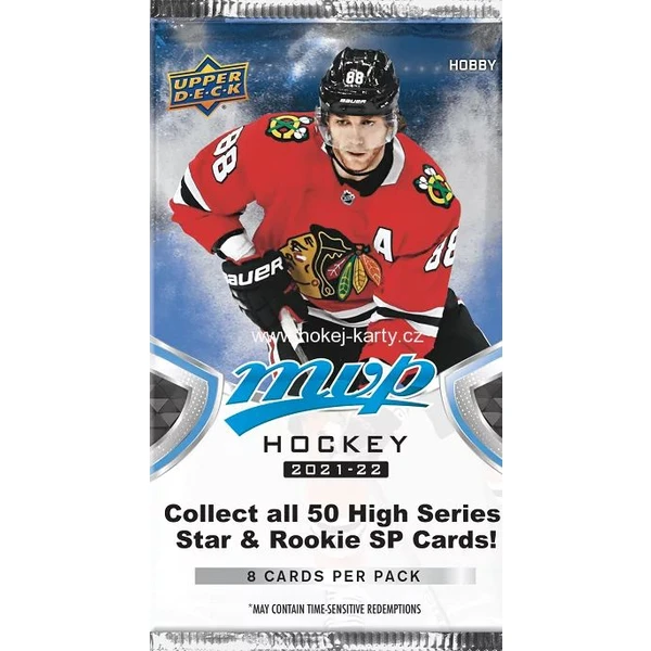 Hokejové karty Upper Deck - 21-22 MVP Hockey Hobby Balíček - Hokejové karty - Hlavný obrázok