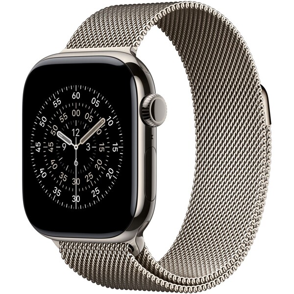E-shop Apple Watch 41/40/38mm prírodný milánsky ťah
