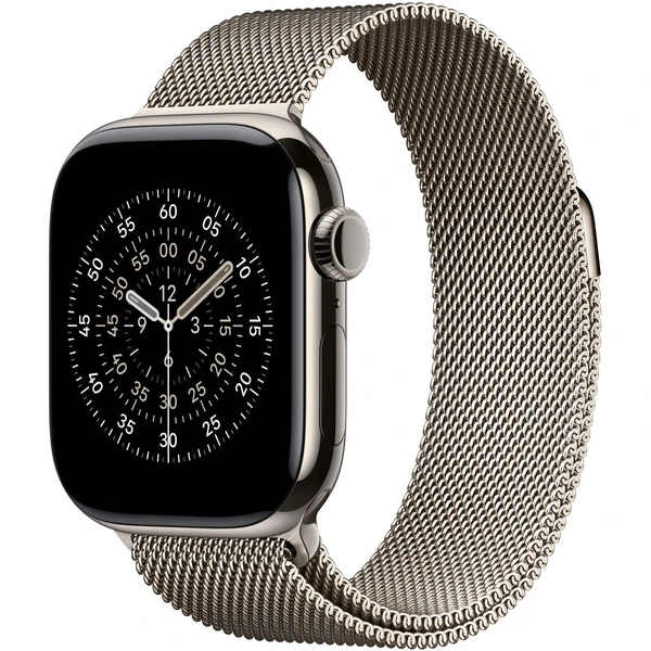 Apple Watch 41/40/38mm prírodný milánsky ťah - Remienky - Hlavný obrázok