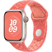 Apple Watch 41/40/38mm horúco oranžový športový remienok Nike S/M - Remienky