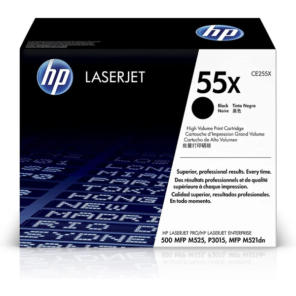 HP CE255XD č. 55X Čierna originálna - Tonery - Hlavný obrázok