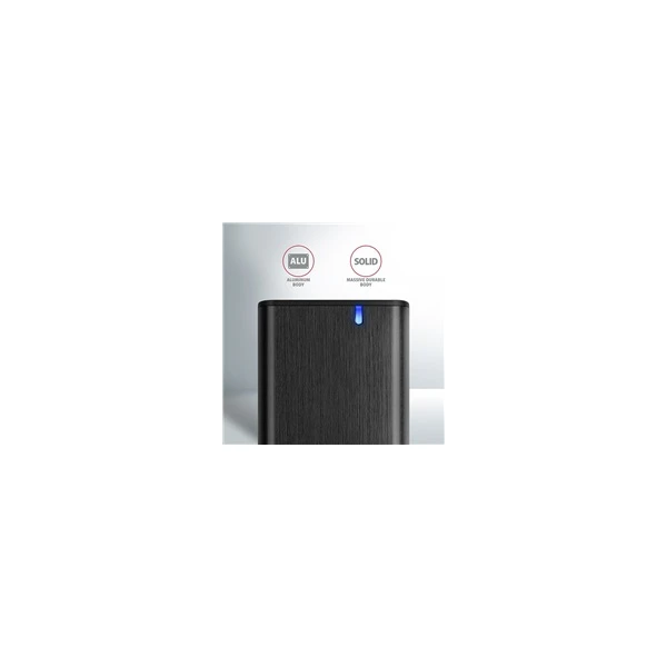 AXAGON EEM2-SBC externý box pre M.2 SATA SSD kovový USB-C 3.2 - Externé boxy - Obrázok Y560700301