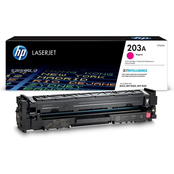 HP CF543A č. 203A Purpurová originálna - Tonery - Obrázok Y5AF300401