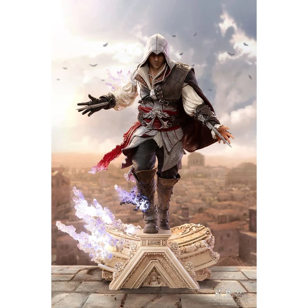 Soška PureArts Assassin Creed - 1/8 Animus Ezio 26 cm  - Sochy a sošky - Obrázok Y5DF000N01