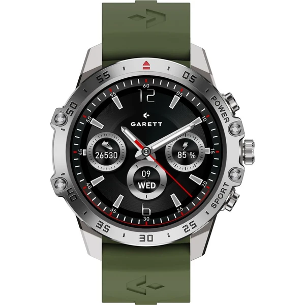 Garett Smartwatch V14 strieborné - Inteligentné hodinky - Obrázok Y5GE000O01