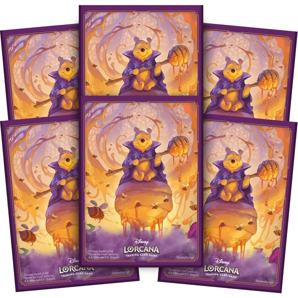 Disney Lorcana: Azurite Sea - Card Sleeves Winnie the Pooh - Hunny Wizard - Disney Lorcana TCG - Hlavný obrázok