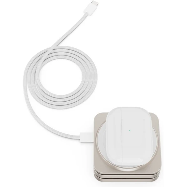 Cubenest SQ312 Fold Pro Qi2 (MagSafe) 3v1 magnetická nabíjačka titánová - Nabíjačky - Obrázok Y5S8000J01