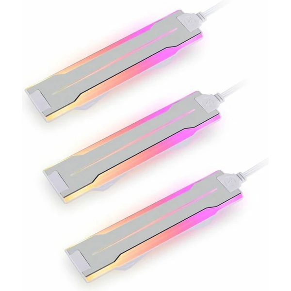 Lian Li UNI FAN P28 Side ARGB Strip Triple Pack biely - Ventilátory pre PC - Hlavný obrázok