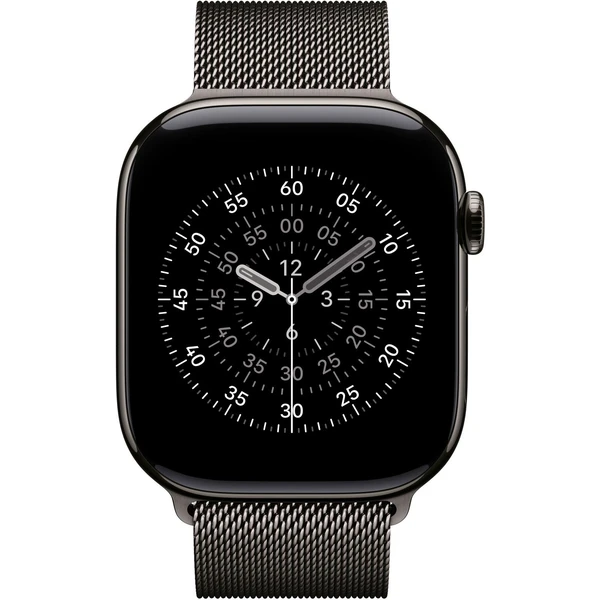 Apple Watch 49/46/45/44mm bridlicovo šedý milánsky ťah S/M - Remienky - Obrázok Y61I000K01