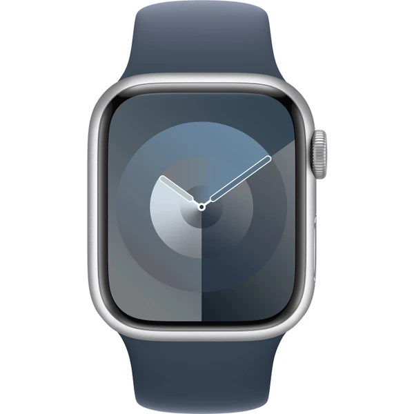 Apple Watch 49/45/44/42mm búrkovo modrý športový remienok S/M - Remienky - Obrázok Y6BS100501