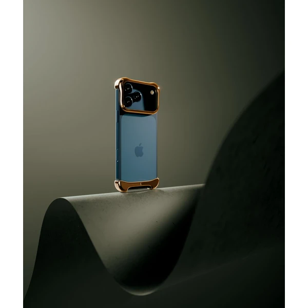 Arc Pulse hliníkový ochranný rám iPhone 17 Pro ružový bronz - Puzdra - Obrázok Y6DJ000K01