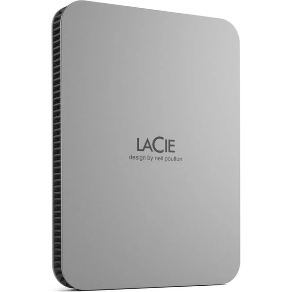 LaCie Mobile Drive Secure 5TB externý pevný disk strieborný - Pevné disky - Obrázok Y6JD000P01