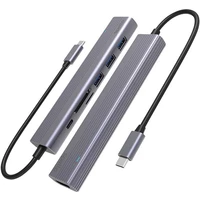 Spello USB-C Hub Slim 7v1 - USB huby